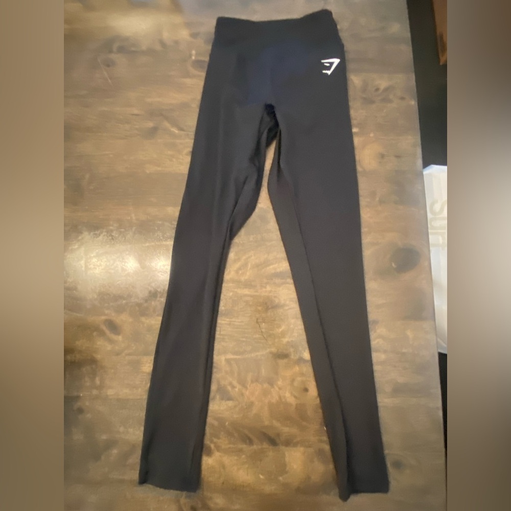 Black gymshark leggings size XS